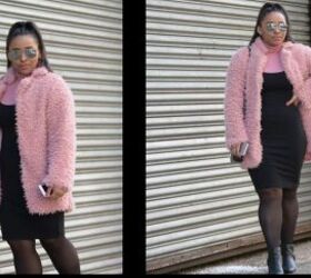 how to pick holiday coats for the festive season 8 cute winter coats, Feminine and fuzzy pink winter coat