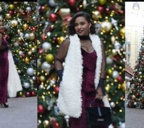 8 glam holiday outfit ideas for a super stylish christmas, Holiday glam outfit ideas