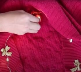 how to make your own light up christmas sweater for the festive season, How to add Christmas lights to a sweater