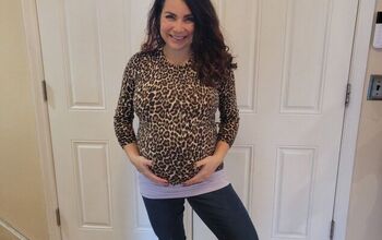 Three Leopard Print Outfits Pregnancy Edition