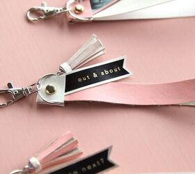 How to Make DIY Ribbon Keychains You Can Personalize Upstyle
