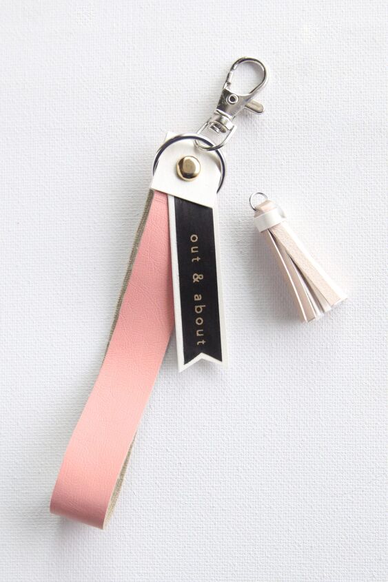 how to make diy ribbon keychains you can personalize