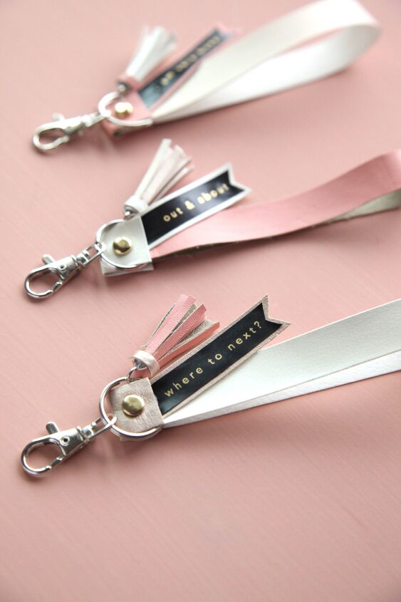 Keychains Custom Ribbons How to Make DIY Ribbon Keychains You Can Personalize | Upstyle