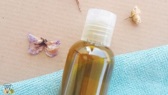 lemongrass diy hemp seed oil makeup remover