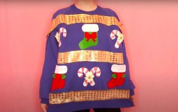 How to Make a Last-Minute DIY Ugly Christmas Sweater for the Holidays