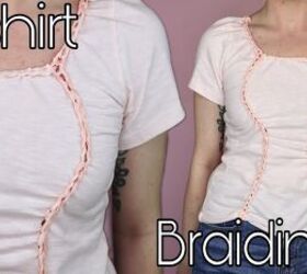 How to Make a Braided T-Shirt: Cutting, Weaving & Braiding Tutorial