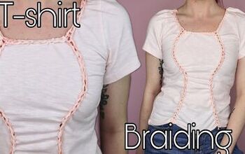 How to Make a Braided T-Shirt: Cutting, Weaving & Braiding Tutorial