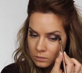 quick easy glam makeup for a new year s eve party, Glam New Year eye makeup