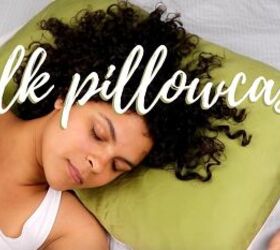 How to Sew a Silk Pillowcase & How to Take Care of 3b Hair Curls