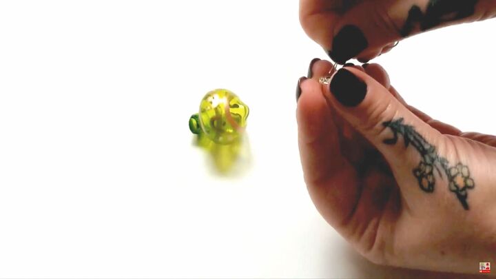 how to make cute christmas ornament earrings in 3 super simple steps, Making DIY ornament earrings