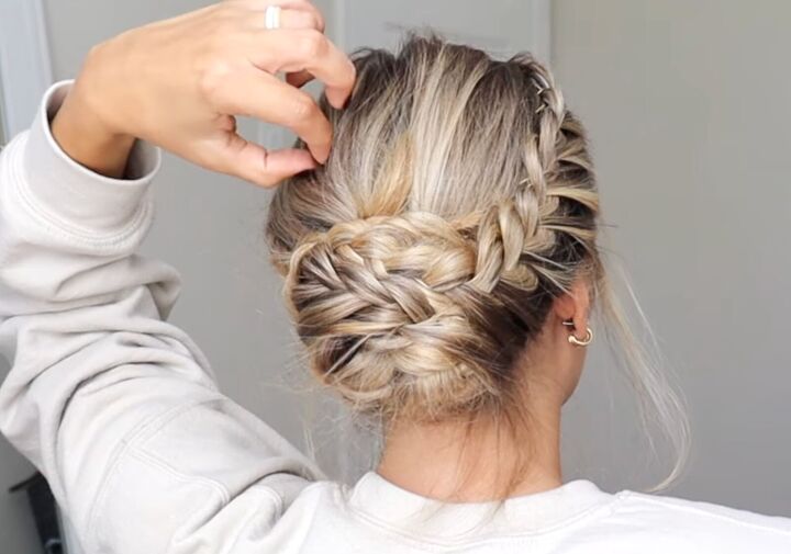 How To Do A Gorgeous Lace French Braid Updo For A Special Occasion how-to-do-a-gorgeous-lace-french-braid-updo-for-a-special-occasion