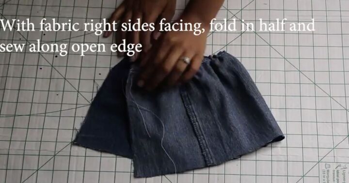 diy flare jeans how to make cropped frayed hem flare jeans, DIY cropped flare jeans tutorial