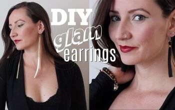 How to Make Drop Earrings 2 Easy Ways: DIY Tassel & Chain Earrings