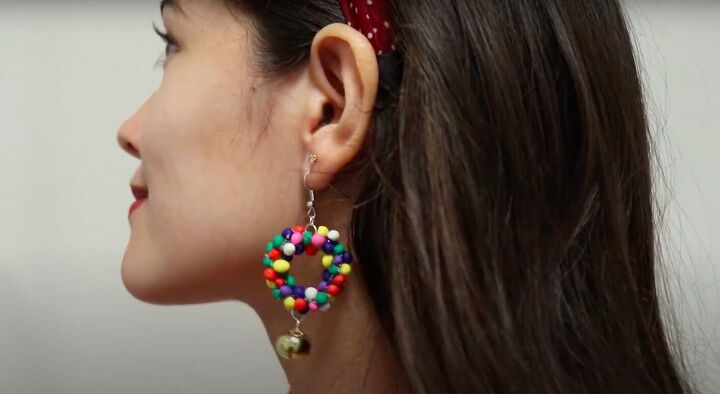 4 adorable diy polymer clay christmas earrings for the festive season, Festive clay earrings tutorial