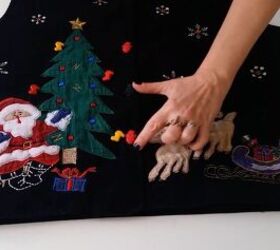 diy tacky christmas dress LiveLoveDIY: How To Make An Ugly Christmas Sweater Dress