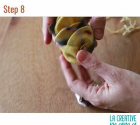 how to make a fabric flower using fabric scraps