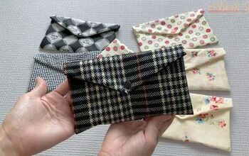 How to Make a Simple DIY Envelope Purse - Great Gift Idea