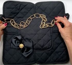 diy potholder purse make a cute quilted purse out of 10 potholders, Cute DIY potholder purse