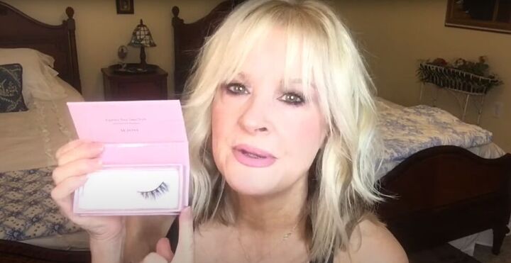 false lashes for beginners applying removing reusing false lashes, How to use false lashes you can use just one