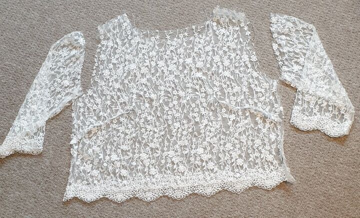 making a lace top which will elevate any outfit