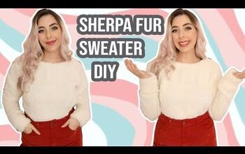 This Cozy DIY Sherpa Sweater is Perfect for the Chilly Winter Weather