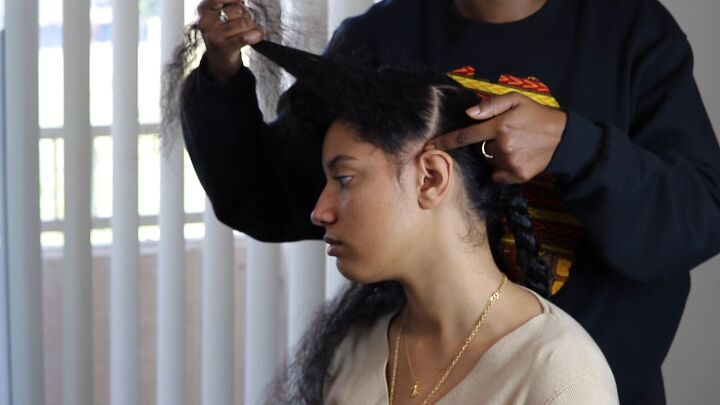 How to Create a Striking & Protective Braided Updo Step by Step | Upstyle