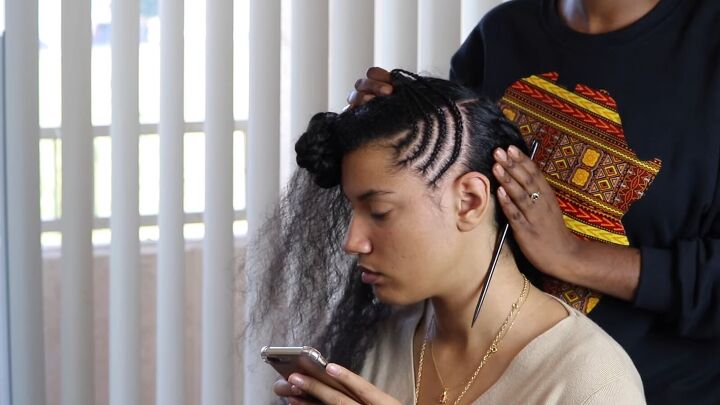 How to Create a Striking & Protective Braided Updo Step by Step | Upstyle