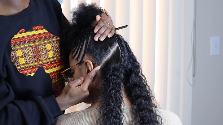 How to Create a Striking & Protective Braided Updo Step by Step | Upstyle