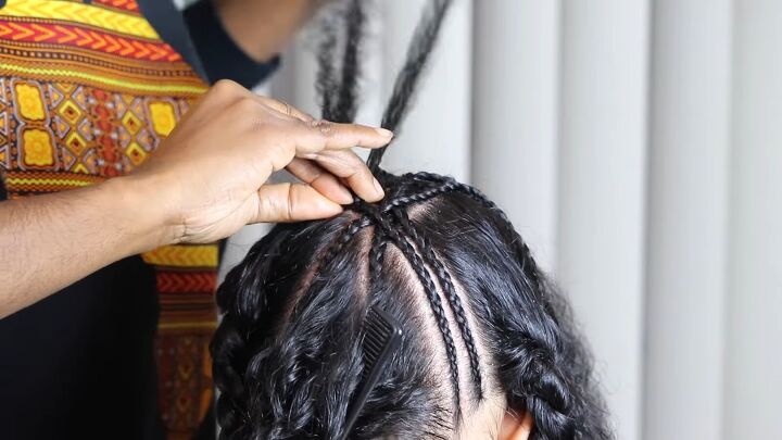 How to Create a Striking & Protective Braided Updo Step by Step | Upstyle