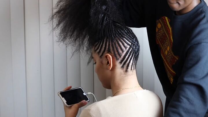 How to Create a Striking & Protective Braided Updo Step by Step | Upstyle