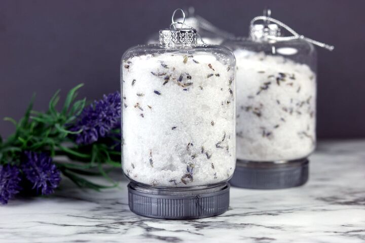 bath salt ornaments an easy essential oil gift for the holidays