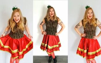 How to Make a Christmas Tree Skirt Into a Skirt You Can Actually Wear