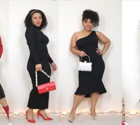 4 Little Black Christmas Dress Outfit Ideas, From Casual to Glam