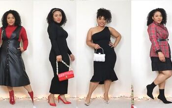 4 Little Black Christmas Dress Outfit Ideas, From Casual to Glam