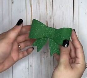6 amazing diy ugly christmas sweater ideas including 1 for hanukkah, Making a doggy bow tie