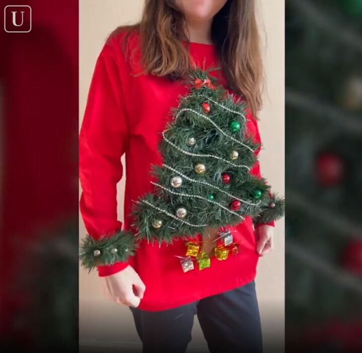 6 amazing diy ugly christmas sweater ideas including 1 for hanukkah, Make an ugly Christmas sweater