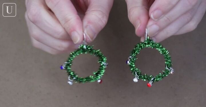 2 super easy diy christmas earrings you can make yourself at home, Easy Christmas earrings to make