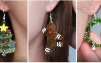 2 Super-Easy DIY Christmas Earrings You Can Make Yourself At Home