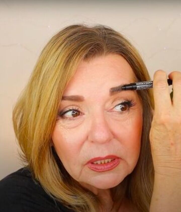 eyebrows over 50 how to shape eyebrows for older ladies, Eyebrow makeup for older women