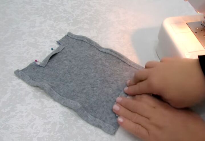 how to make fleece fingerless gloves in 3 super simple steps, DIY fleece fingerless gloves