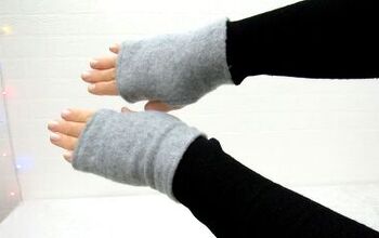 How to Make Fleece Fingerless Gloves in 3 Super-Simple Steps