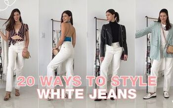 20 Nice Outfits With White Jeans for All Seasons (Yes, Even Winter!)