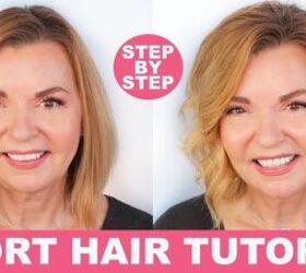 How to Do a Cute & Curly Short Hairstyle for Women Over 50