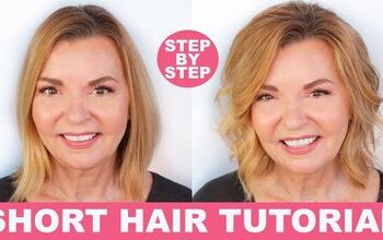 How to Do a Cute & Curly Short Hairstyle for Women Over 50