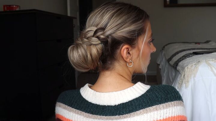 5 easy holiday hairstyles ponytails braided updos chignons more, Easy DIY holiday hairstyles