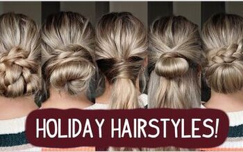 5 Easy Holiday Hairstyles: Ponytails, Braided Updos, Chignons & More