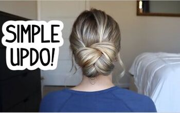 Try This Easy Updo Hair Hack For a Sophisticated & Elegant Hairstyle