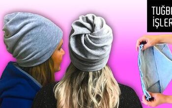 How to Sew a Beanie 2 Ways: Using Fleece Fabric or an Old Sweater
