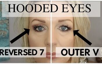 2 Ways to Do Eyeshadow for Hooded Eyes: "Outer V" Vs "Reverse 7"