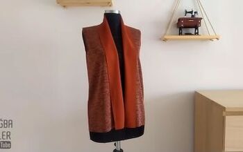 How to Sew a Cozy DIY Shawl Vest - Perfect for Winter